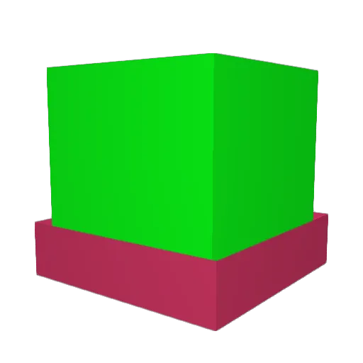grinwin Minecraft avatar head, 3D render