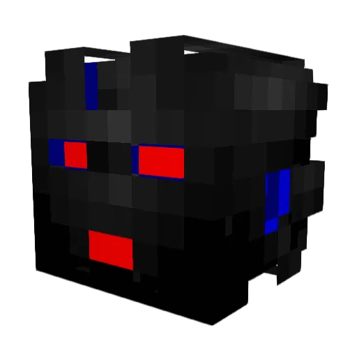 grisby007 Minecraft avatar head, 3D render