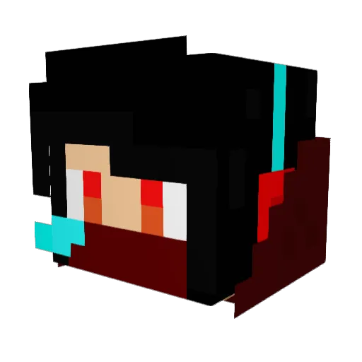grisha8552 Minecraft avatar head, 3D render