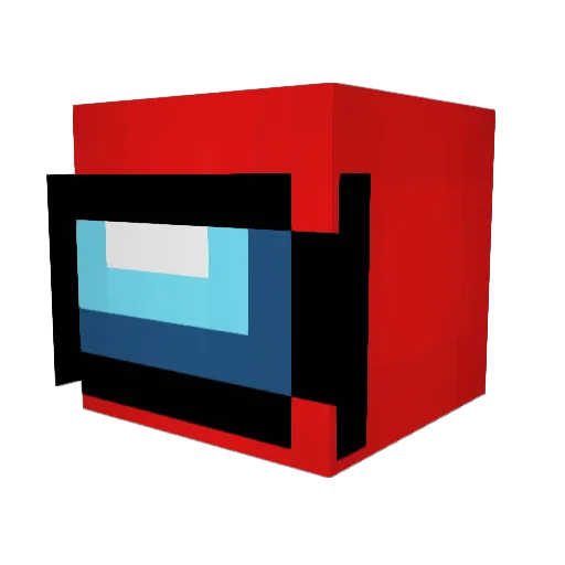 grivvan Minecraft avatar head, 3D render