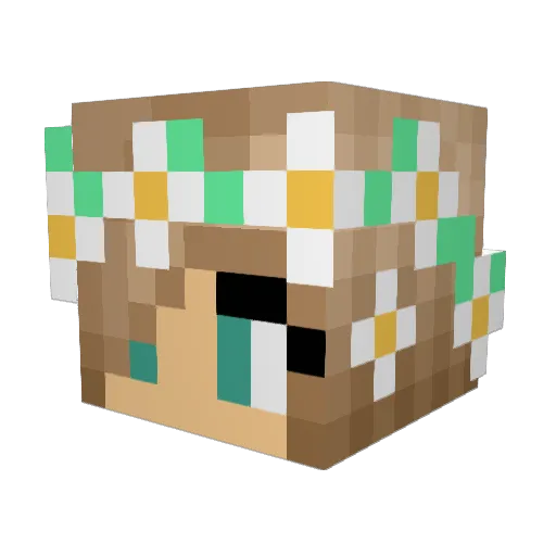 groenewold Minecraft avatar head, 3D render