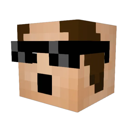 gromitman89 Minecraft avatar head, 3D render