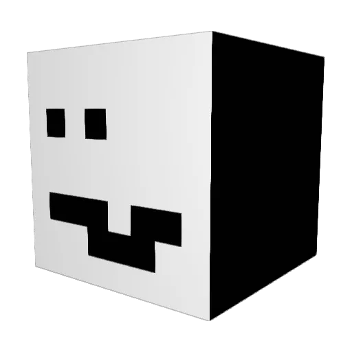 groosegoo Minecraft avatar head, 3D render