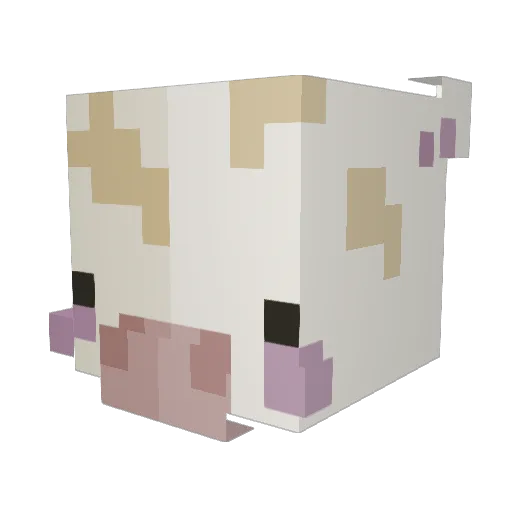 groovyeheh Minecraft avatar head, 3D render