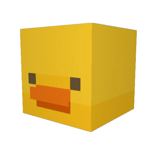 groschxbre Minecraft avatar head, 3D render