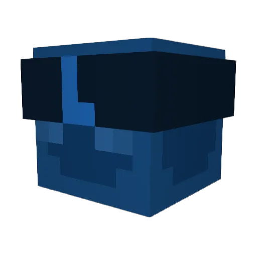groszek18 Minecraft avatar head, 3D render