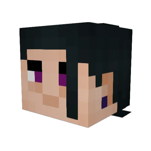 grovs Minecraft avatar head, 3D render