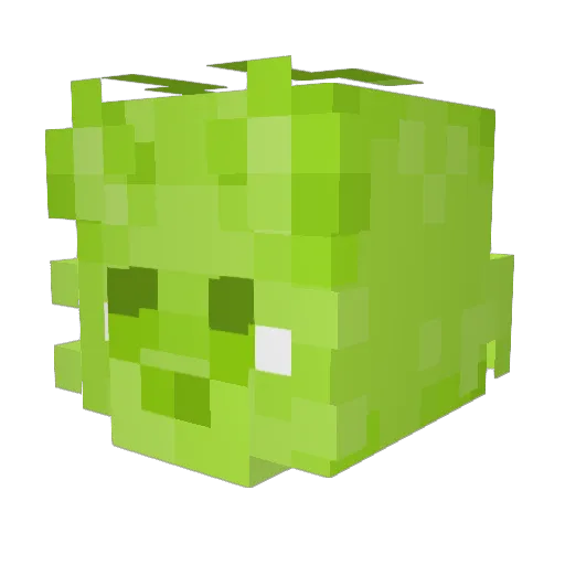 grraacce Minecraft avatar head, 3D render