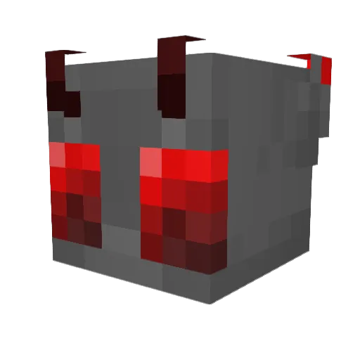 grubbkiller Minecraft avatar head, 3D render