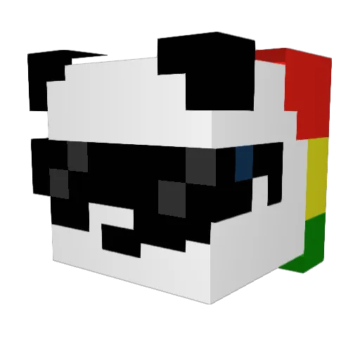 gruby2283 Minecraft avatar head, 3D render