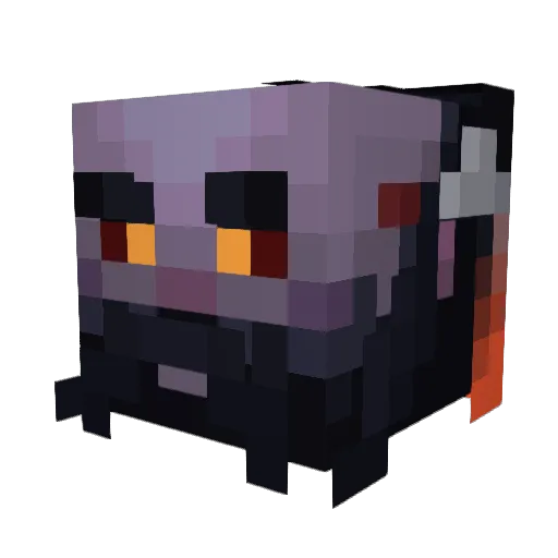grumns Minecraft avatar head, 3D render