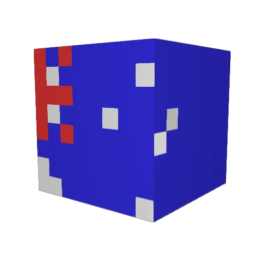 grumpy_aussie20 Minecraft avatar head, 3D render