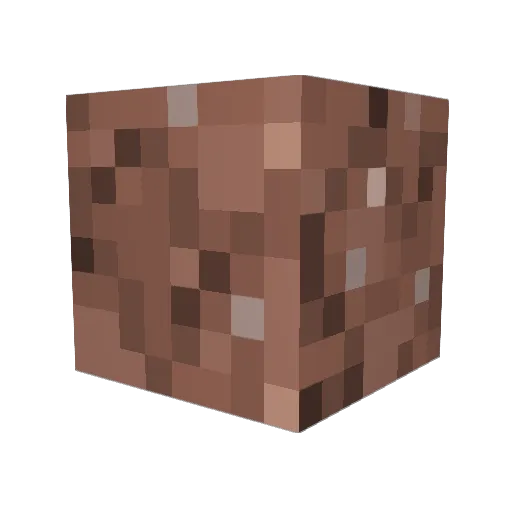 grundjes Minecraft avatar head, 3D render