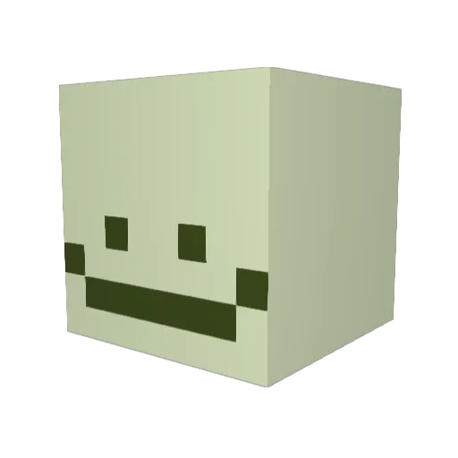 grunkosnarf Minecraft avatar head, 3D render