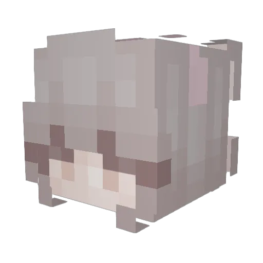 grxcee122 Minecraft avatar head, 3D render