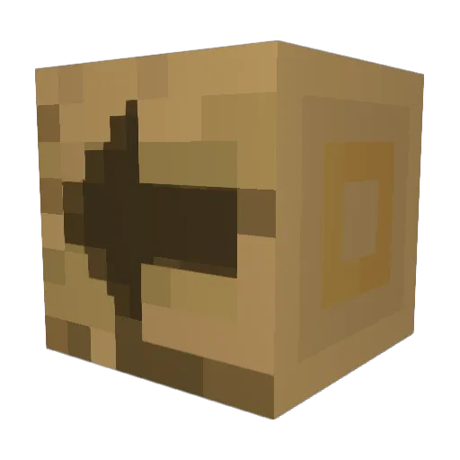 grxnny Minecraft avatar head, 3D render