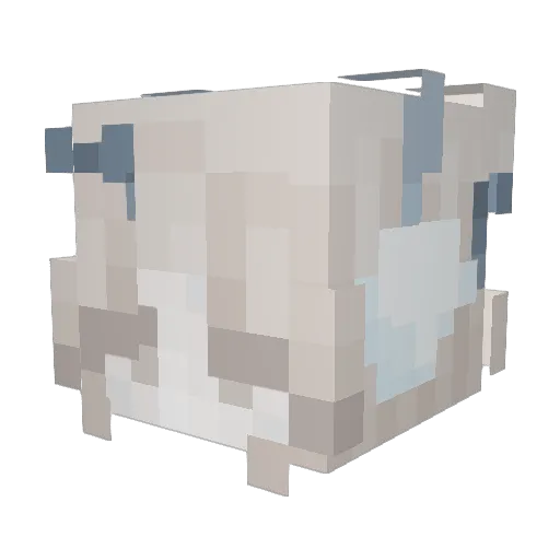 grxntea Minecraft avatar head, 3D render