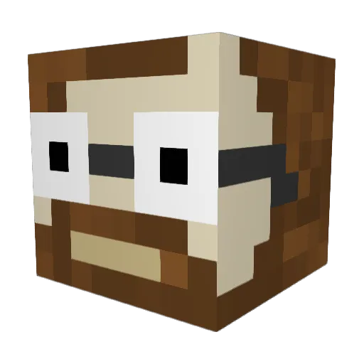 gryphon8809 Minecraft avatar head, 3D render