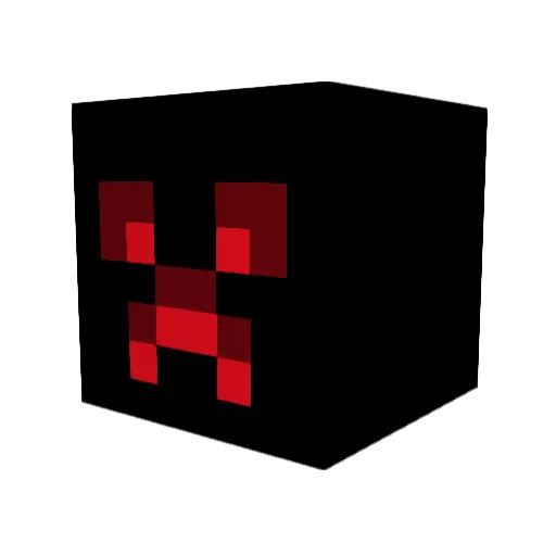 grzbr Minecraft avatar head, 3D render