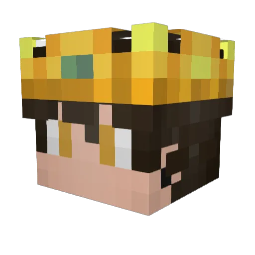 grzes_2137 Minecraft avatar head, 3D render