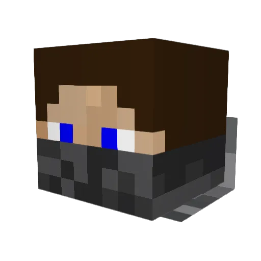 gsolo23 Minecraft avatar head, 3D render