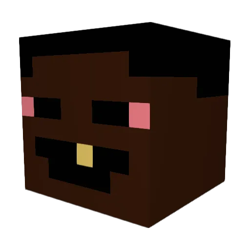 gstarboy Minecraft avatar head, 3D render