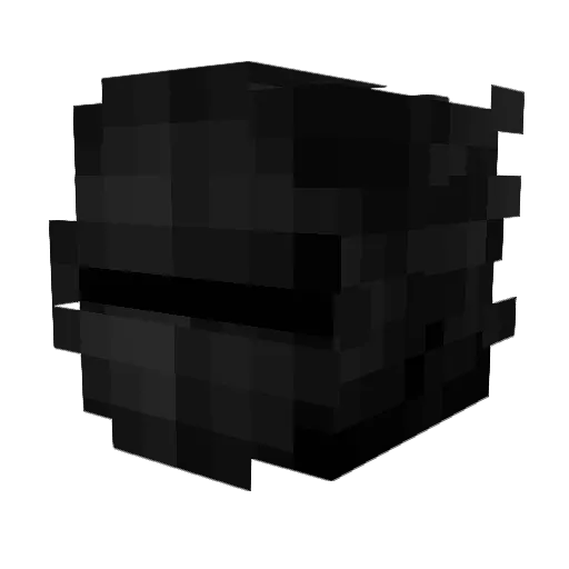 gsuzu Minecraft avatar head, 3D render