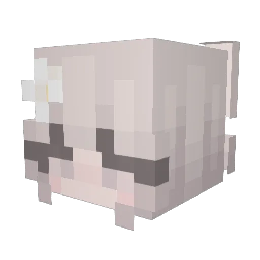gsw0408 Minecraft avatar head, 3D render