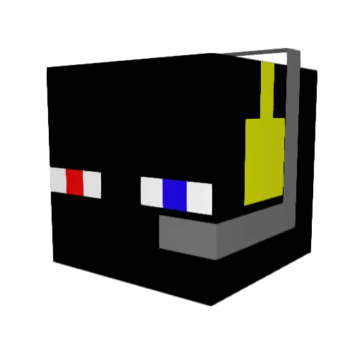 gswaggamer Minecraft avatar head, 3D render