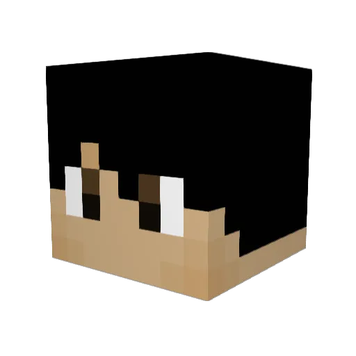 gtatankmat Minecraft avatar head, 3D render