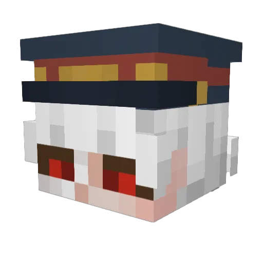 gtatkare42 Minecraft avatar head, 3D render