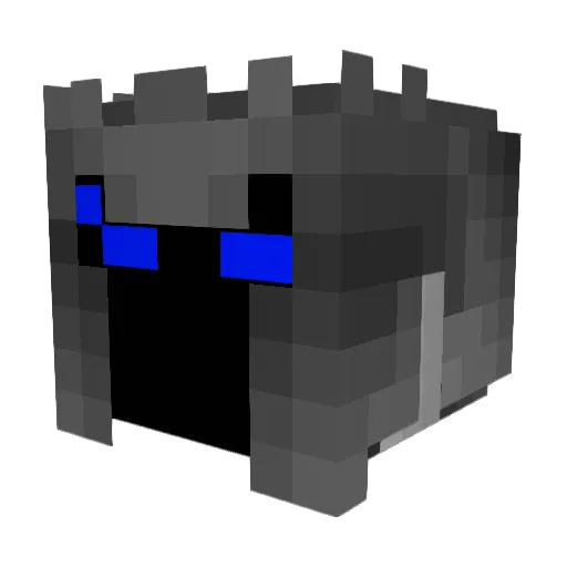gtdude Minecraft avatar head, 3D render
