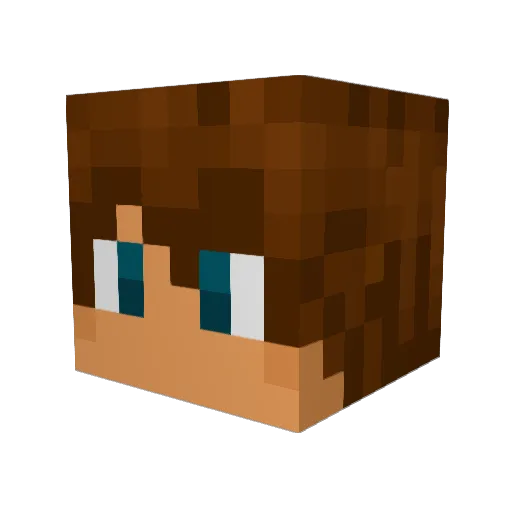 gthrift27 Minecraft avatar head, 3D render