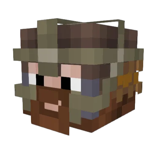 gtosh81234 Minecraft avatar head, 3D render