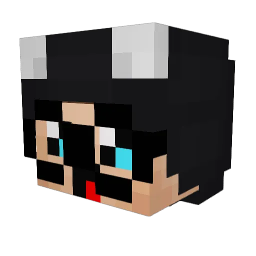 gtramper69 Minecraft avatar head, 3D render