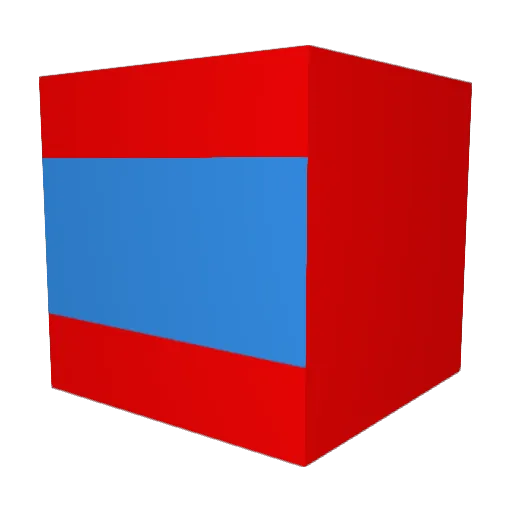 gttxd2007 Minecraft avatar head, 3D render