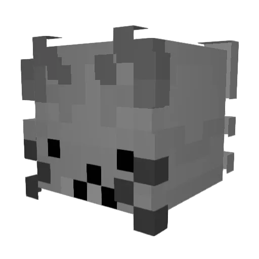 gu1neap1g Minecraft avatar head, 3D render
