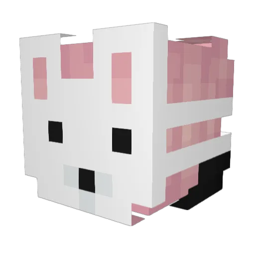 guacamoletoaster Minecraft avatar head, 3D render