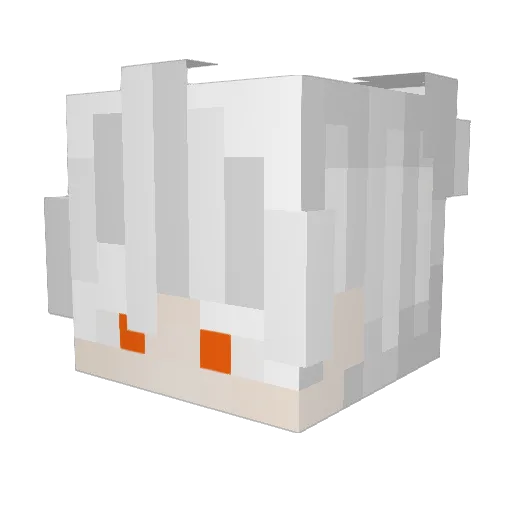 gubgub111 Minecraft avatar head, 3D render