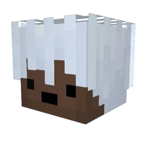 guccihighwaters_ Minecraft avatar head, 3D render