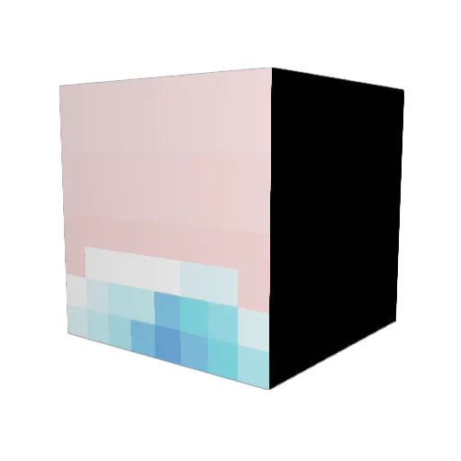 gucciloaferr Minecraft avatar head, 3D render