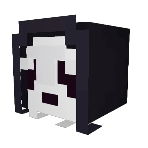 guccisadness Minecraft avatar head, 3D render