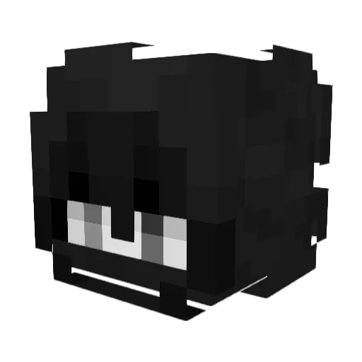 guci0z Minecraft avatar head, 3D render