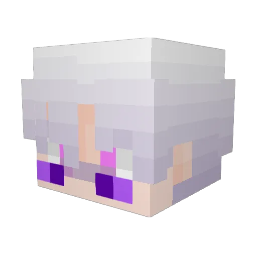 gudBeleaua Minecraft avatar head, 3D render