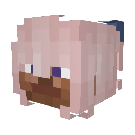 gudonguk Minecraft avatar head, 3D render
