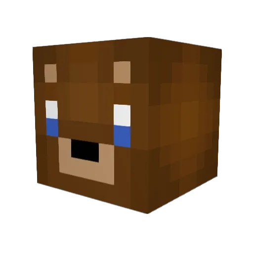 guds0n Minecraft avatar head, 3D render