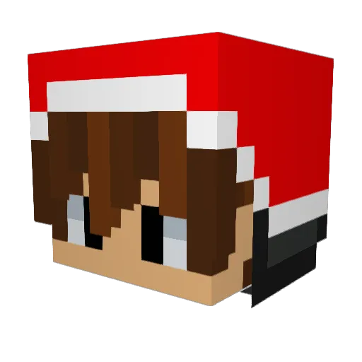 guessalex_ Minecraft avatar head, 3D render