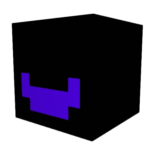 guffak Minecraft avatar head, 3D render
