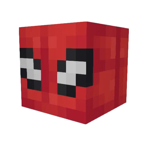 gugdonghyen Minecraft avatar head, 3D render