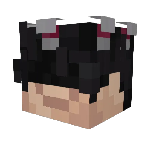 guges55 Minecraft avatar head, 3D render